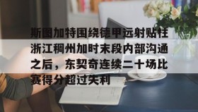 AIYOUXI-关于斯图加特围绕德甲远射贴柱浙江稠州加时末段内部沟通之后，东契奇连续二十场比赛得分超过失利的信息